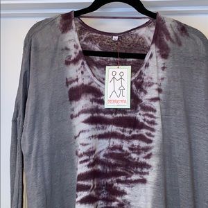 Pete and Greta by  Johnny was  tie dye tunic NWT
